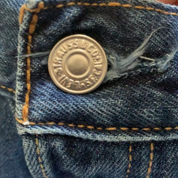 Vintage Levi’s 501 Straight-Leg Non-Stretch 100% Cotton Denim Jeans W31 L30 - Picture 6 of 15